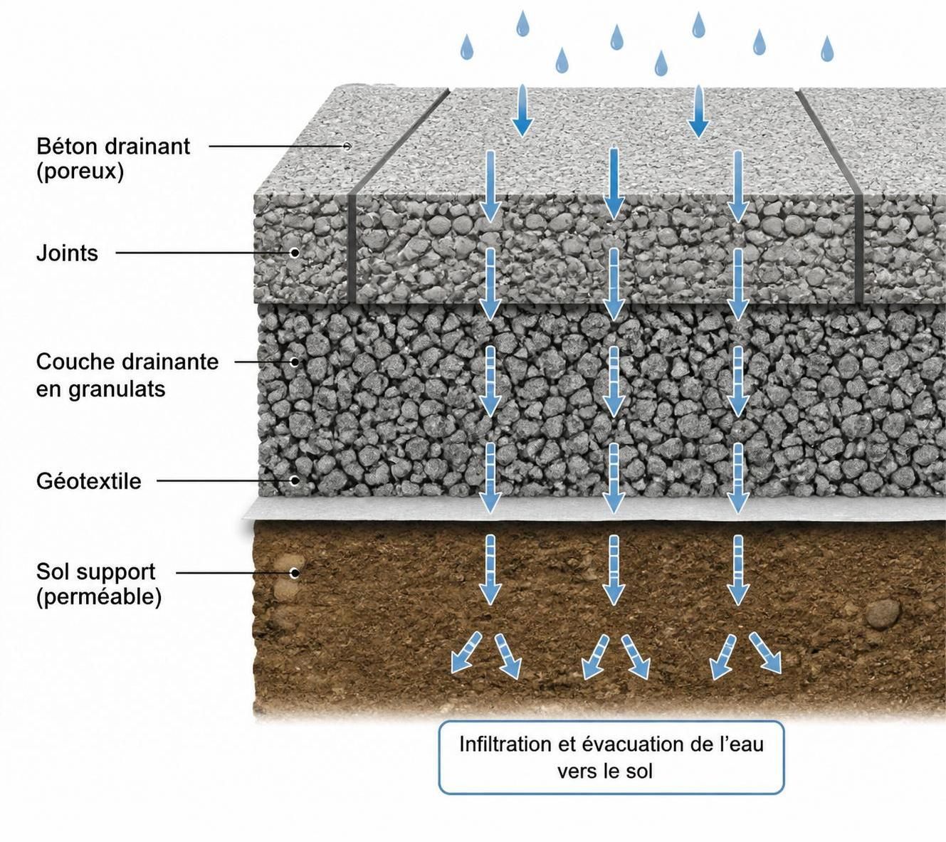 découvrez le prix au m² du béton drainant en 2026 et obtenez des conseils pour bien choisir ce matériau innovant pour vos travaux d'aménagement extérieur.