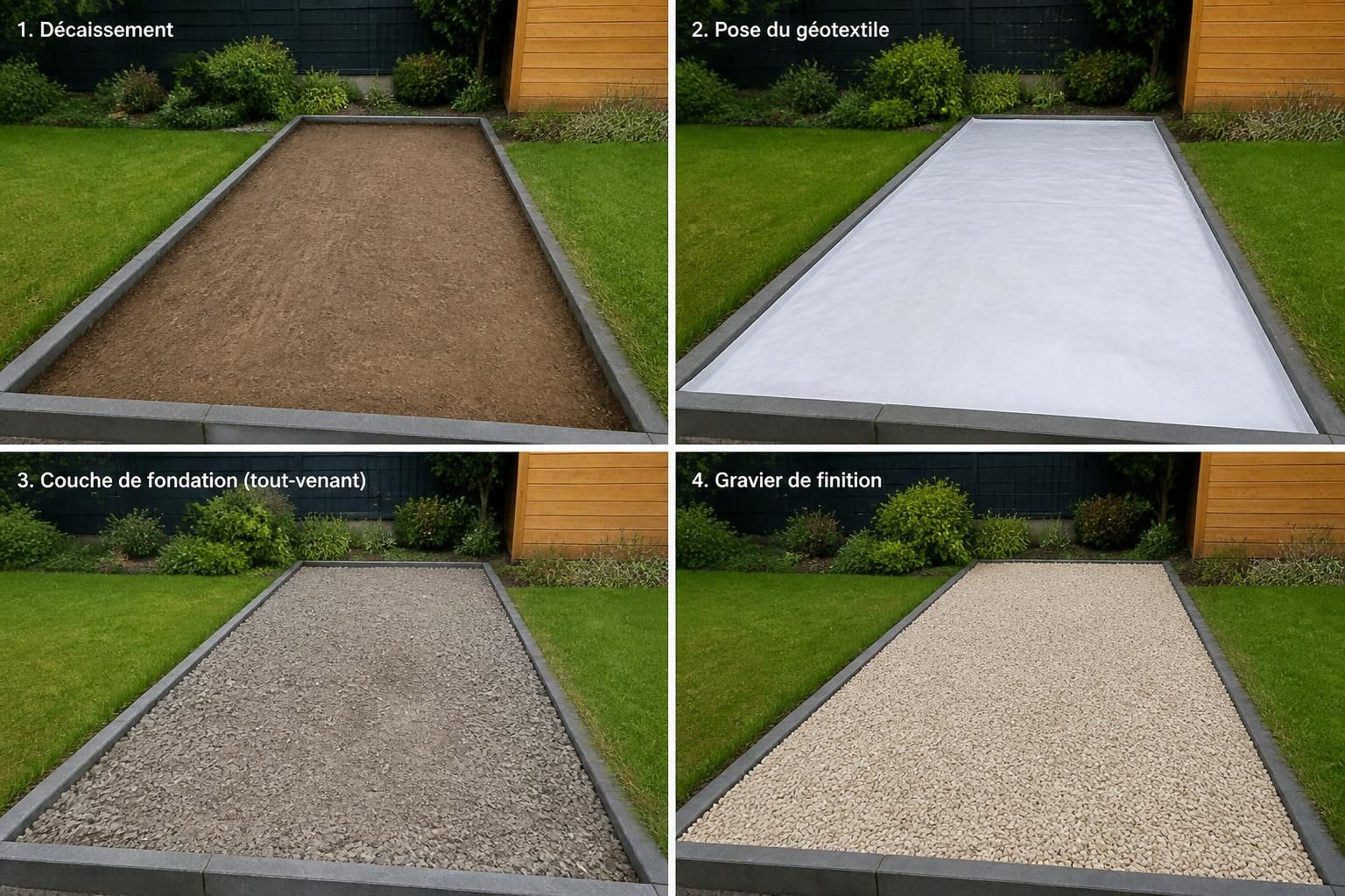 découvrez comment remplacer votre gazon par du gravier, les étapes clés à suivre ainsi que le coût estimatif pour réussir votre aménagement extérieur.
