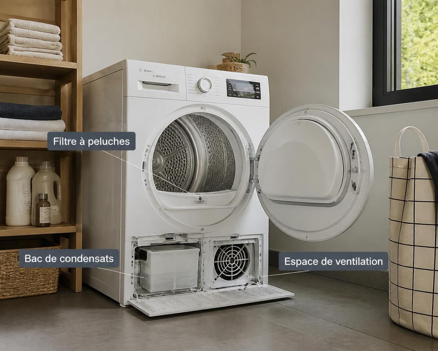 découvrez les principaux inconvénients d'un sèche-linge à pompe à chaleur, comme le coût initial, le temps de séchage plus long et l'entretien nécessaire.